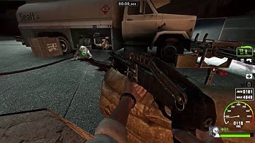 Left 4 Dead 2 - minigun trick