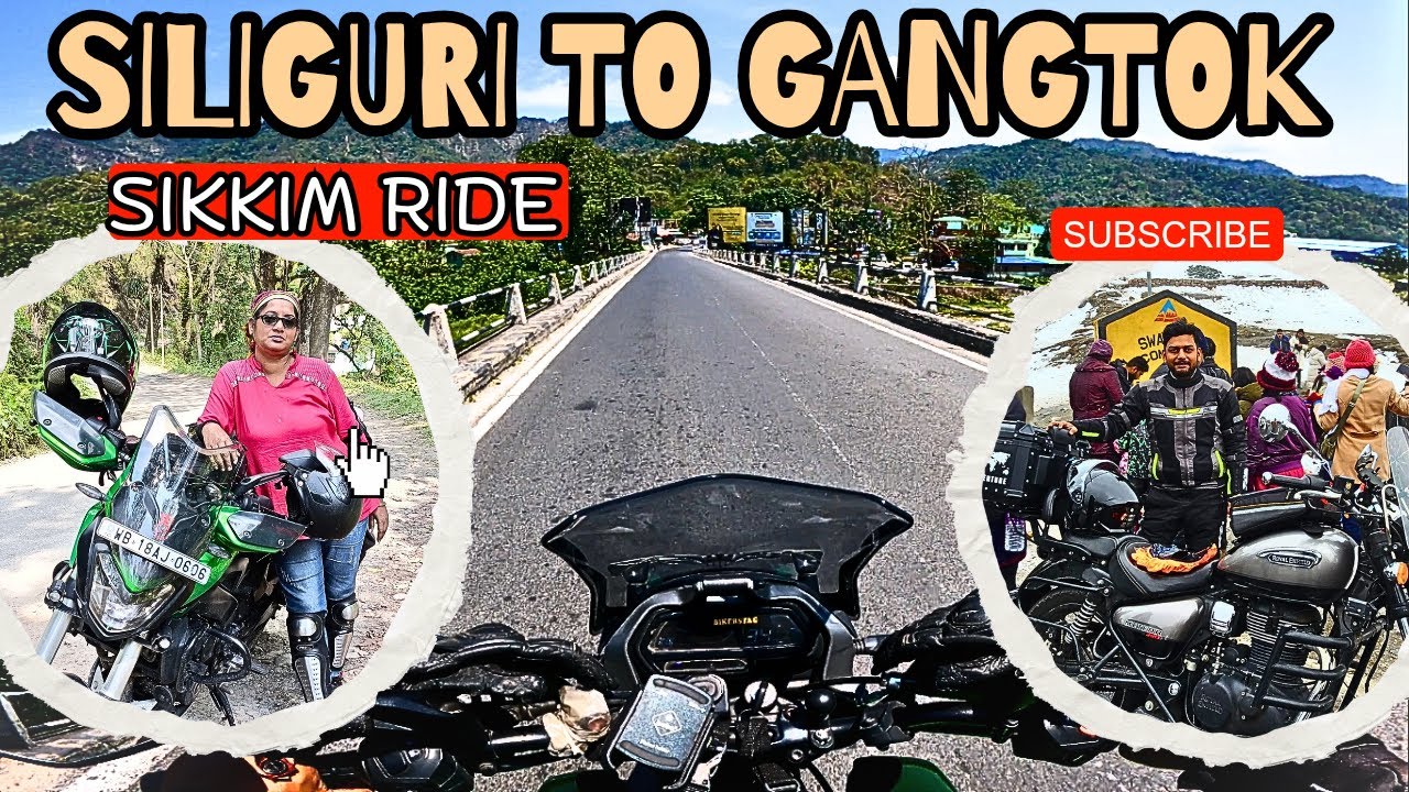 Siliguri to Gangtok Bike Ride | Gangtok Bike Ride | SIKKIM RIDE | BIKERSTAG  #travelvlog