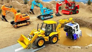 JCB Car toy, Excavator, Truck, Tractor, monster truck scale model