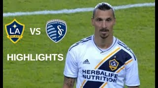 Zlatan Ibrahimovic vs Sporting Kansas City Highlights | LA Galaxy vs Sporting KC 06/10/2018