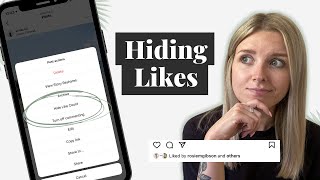 HIDING LIKES ON INSTAGRAM (How To Do It + Pros & Cons)