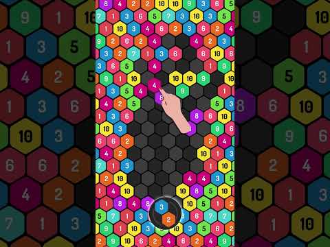 Merge Hexa - Number Puzzle