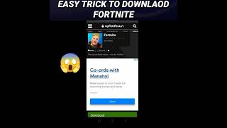 EASY TRICK TO DOWNLOAD FORTNITE FOR ANDROID | screenshot 3
