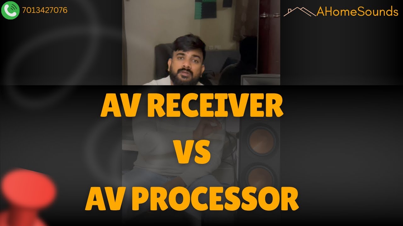 AV Receiver vs AV Processor – Which is Better for Home Theater? Full Comparison | AHomeSounds