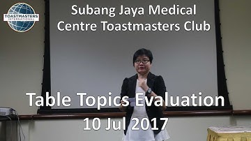 SJMC TM Table Topics Evaluation 100717