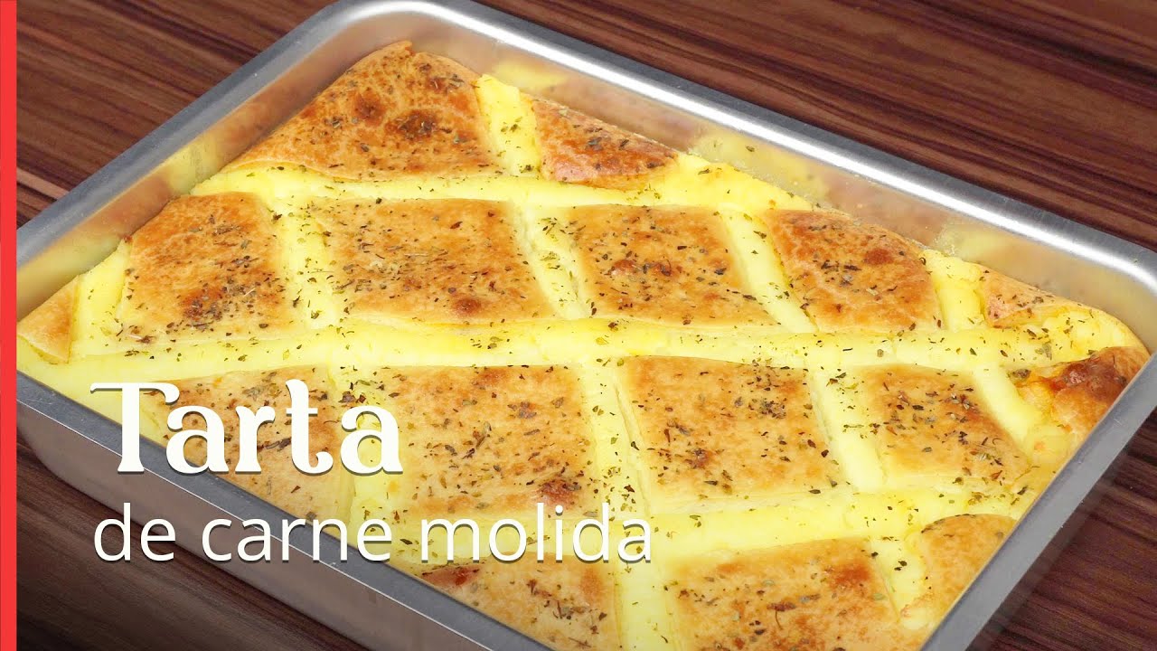 ¡Esta es la mejor tarta de carne molida que jamás hayas visto!