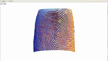 Minutiae extraction in 3D fingerprint scans