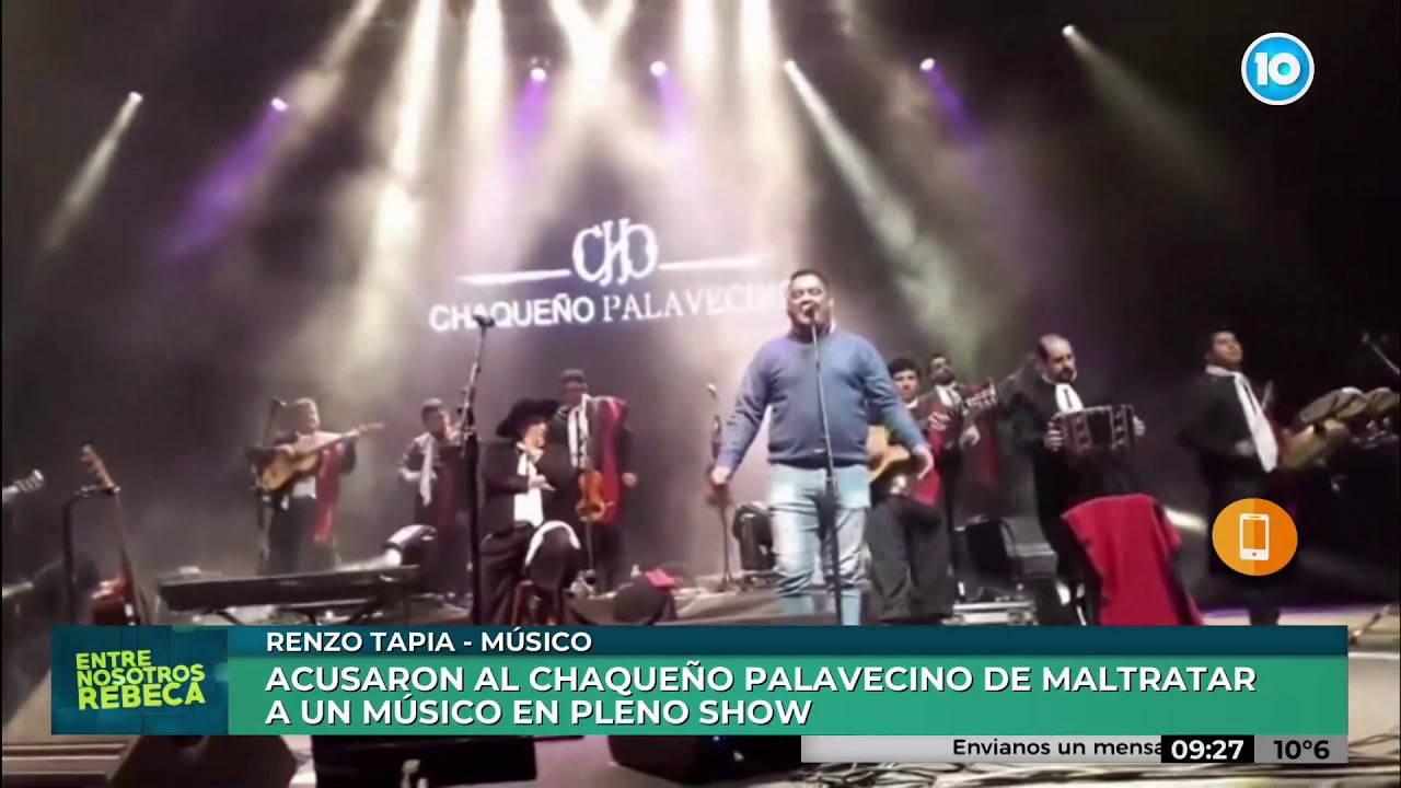 Habló en Canal 10 el artista menospreciado por el Chaqueño Palavecino en Córdoba