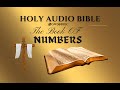 NUMBERS 1 to 36 The Holy Audio Bible  (Narration with Scrolling Text)