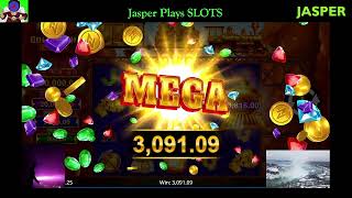 MEGA WIN on GOLD RUSH EXPRESS!!! online casino slot game screenshot 4