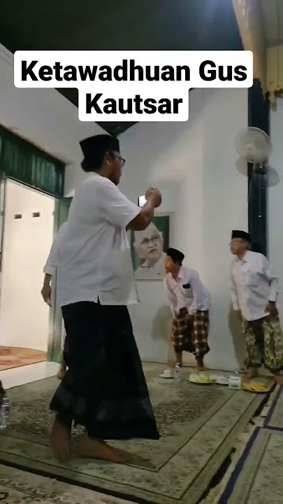 Detik-detik Kedatangan Gus Kautsar di Pondok Gus Mus Rembang