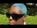 BLUE TWA ON DARKSKIN | SUMMER COLOR SERIES PT. 1 |