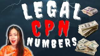 🤑ARE CPN NUMBERS LEGAL💰
