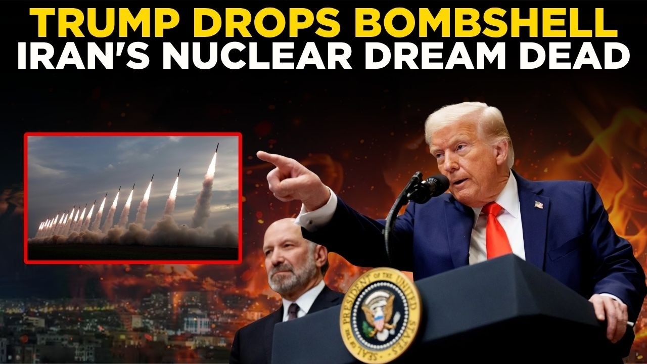 Live: Trump UNLEASHES Warning — US Will CRUSH Iran's Nuclear Ambitions ...