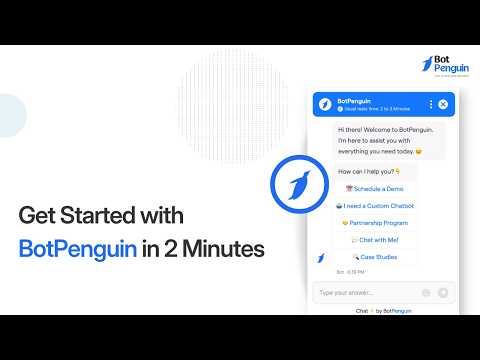 Get Started with BotPenguin in 2 Minutes || Quick Dashboard Tour & Create Your First Bot