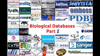 Biological Databases Part 2