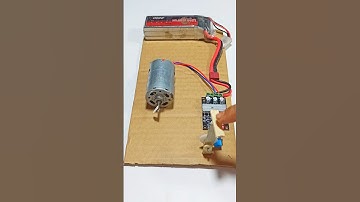 How to Make Throttle with DC Motor speed controller #ideas #dcmotor #motor #experiment #shorts