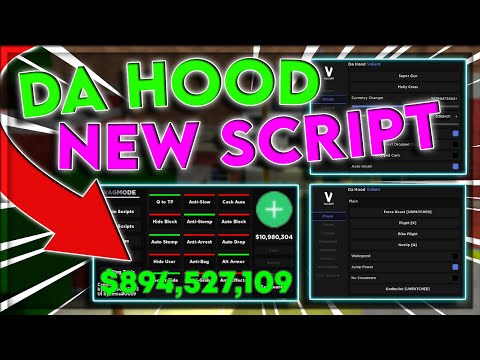 NEW MOD] ROBLOX, Da Hood Script Hack GUI, Auto Farm, Kill All, Infinite  Cash