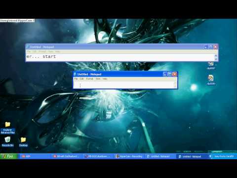 Fun With Notepad