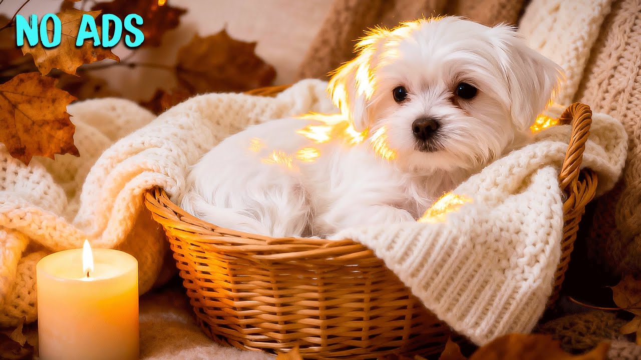 15 часов расслабляющей музыки для собак🎹💙 Снятие тревоги разлуки🐕🎶 Успокаивающий сон для собак🌙