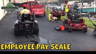 How to pay lawn care employees