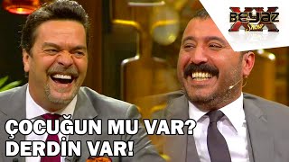 Beyaz ve Mustafa Üstündağ'ı Kahkahaya Boğan Çocuk Meselesi! - Beyaz Show