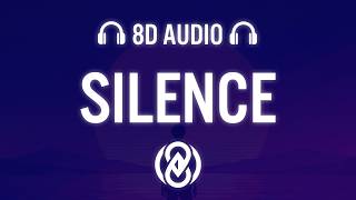 Silence - MEDUZA RANI(Lyrics) | 8D Audio 🎧