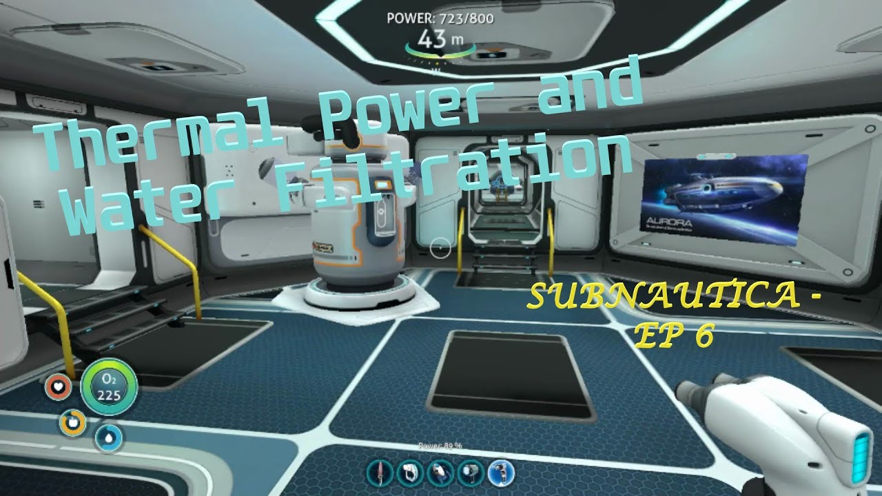 Thermal Power and Water Filtration Subnautica EP6 YouTube