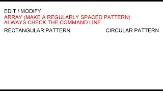 Famous AutoCAD 2D - Edit / Modify - Array Wealth