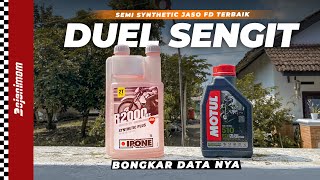 DATA REVIEW MOTUL 510 VS IPONE R2000 RS | 2-STROKE SIDE OIL NINJA RR R SS RX KING F1ZR 2-STROKE