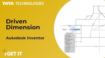 #12 Driven Dimension | Autodesk Inventor