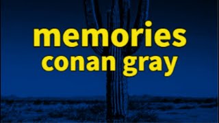 Conan Gray - Memories Sped Up