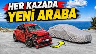 Her Kaza Yaptığımda Yeni Araba!!! │ Beam.ng Drive