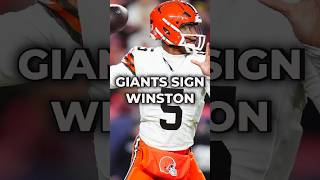 ALERT🚨 Giants Sign Jameis Winston In NFL Free Agency #shorts #giants #nfl