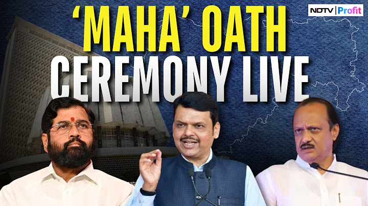 Fadnavis Oath Taking LIVE | Maharashtra CM Oath Ceremony LIVE I PM Modi In Mumbai LIVE