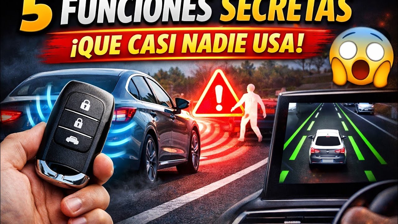 5 Funciones Secretas de los Autos Modernos que Casi Nadie Usa 🚗😱