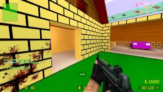 Gun game COUNTER STRIKE MOD SIMPSON