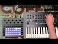 #153 Novation Circuit Rhythm, Korg minilogue xd