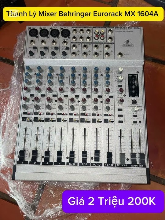Thanh Lý Mixer Behringer Eurorack MX 1604A Lh 0368.276.275 Zalo #amplysansui#loa#audio#audio