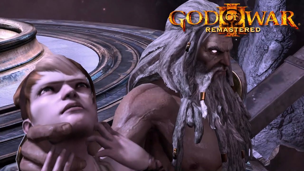 God of War III Remastered - Zeus Captures Pandora 1080p