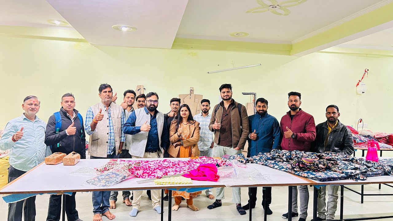 Live Kurtis Manufacturing Visit -ई-कॉमर्स मार्केटिंग कोर्स uncut Video 
