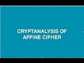 Crack the Affine Cipher: Step-by-Step Known Plaintext Attack 🔓