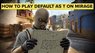 How to Play Default as T on Mirage - Lesson by CS2 Coach v1dma