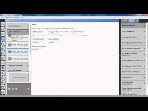 OpenStudio 0.8 Basic Workflow Guide  (Space Types, Internal Loads, and Schedules)