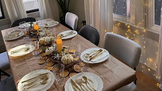 Easy &amp; Affordable Fall Tablescape