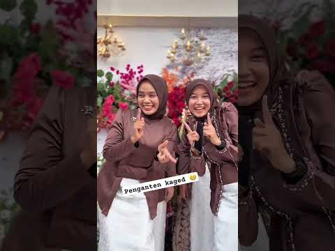 Penganten kaged 😁