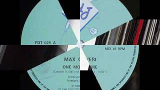 MAX COVERI - ONE MORE TIME (ORIGINAL 12'' VERSION) (℗1986)