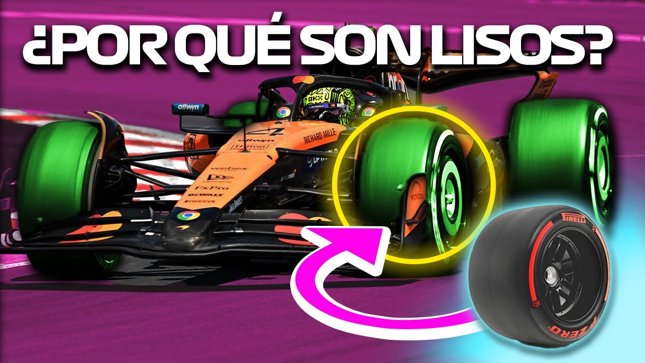 ¿Por Qué un F1 tiene NEUMÁTICOS LISOS (Slick)? 💥 El mayor secreto del rendimiento de un Formula 1