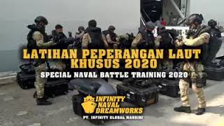 Marine special combat training of the Indonesian Navy Kopaska - 2020
