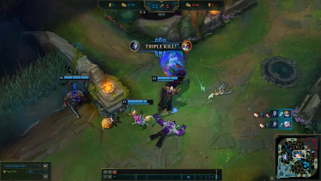 Kindred Play that proves shes bad